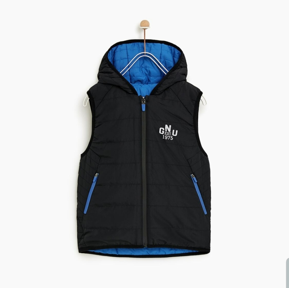Zara Reversible Vest Sporty Collection